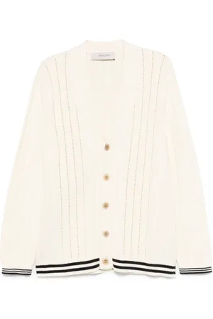 Golden Goose Cardigan mit Zopfmuster