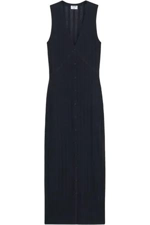 Filippa K Gestricktes Midikleid