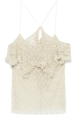 Serafini Bluse aus Spitze
