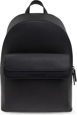 Emporio Armani Rucksack mit Logo-Prägung