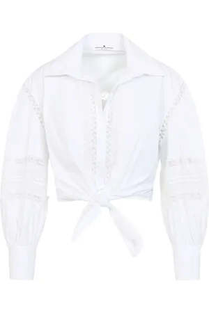 ERMANNO SCERVINO Bluse mit Spitze