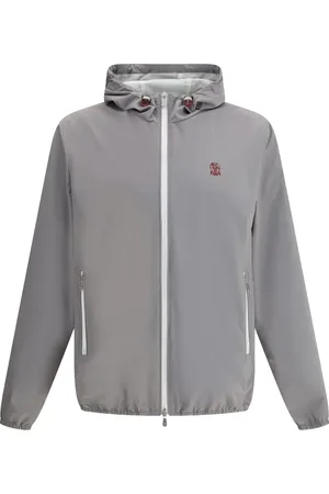 Brunello Cucinelli Windbreaker mit Kapuze