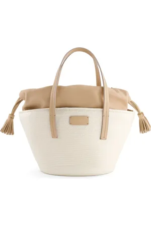 Giambattista Valli Strandtasche mit Logo-Patch