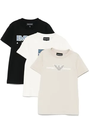 Emporio Armani T-Shirt mit Logo-Print (3er-Set)
