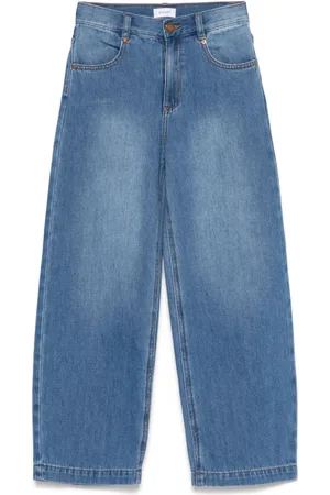 Pinko Straight-Leg-Jeans mit Logo-Print