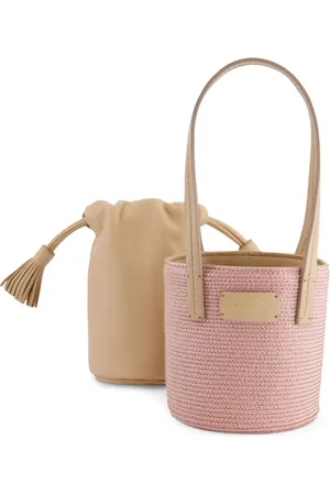 Giambattista Valli Strandtasche mit Logo-Patch
