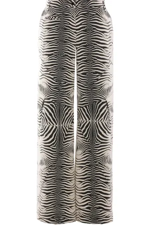 Roberto Cavalli Hose mit Tiger-Print