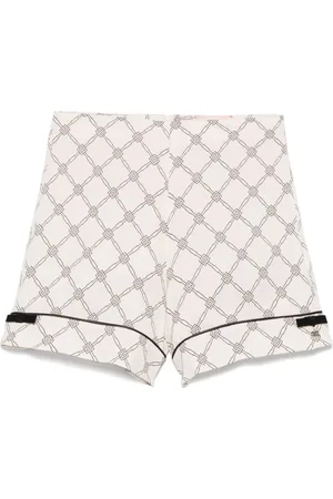 Elisabetta Franchi Shorts mit Logo-Print