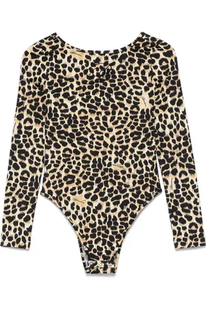 MISS BLUMARINE Body mit Tier-Print