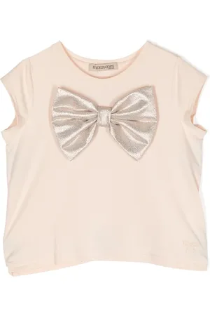 HUCKLEBONES LONDON Jersey-T-Shirt mit Schleifendetail