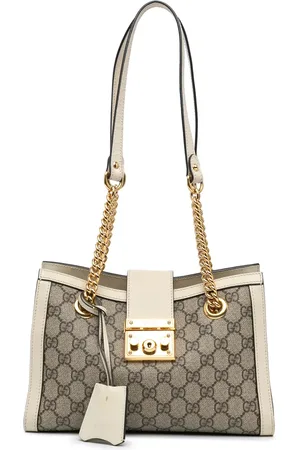 Gucci 2016-2024 kleine GG Supreme Padlock Tote Bag