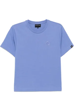 AGNÈS B. T-Shirt mit Dino-Stickerei