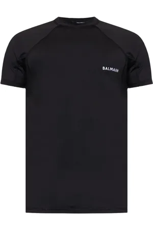 Balmain Badeoberteil mit Logo-Stickerei