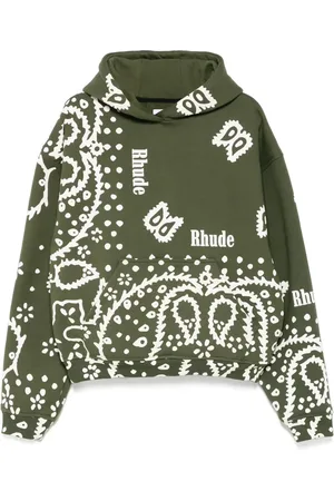 Rhude Hoodie mit Bandana-Print