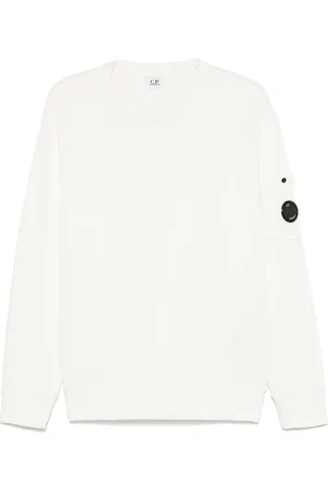 C.P. Company Sweatshirt mit Linsen-Detail