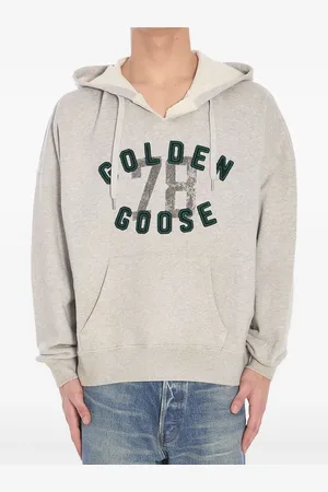 Golden Goose Hoodie mit Logo-Stickerei