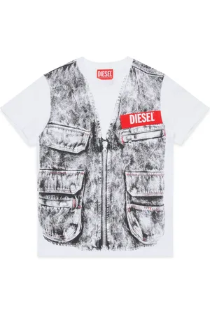 Diesel T-Shirt mit Logo-Print