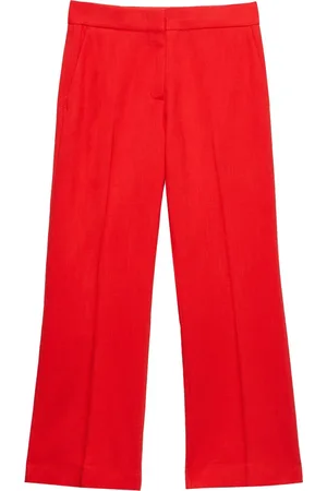Msgm Gerade Cropped-Hose