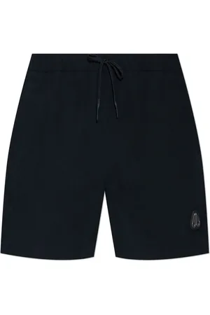 Moose Knuckles Badeshorts mit Logo-Patch
