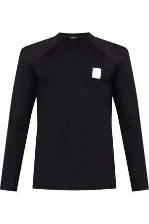 Balmain Badeoberteil mit Logo-Stickerei