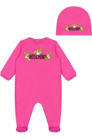 Moschino Strampler-Set mit Logo-Print