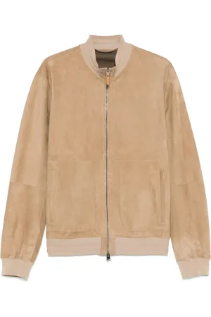 CANALI Bomberjacke aus Wildleder