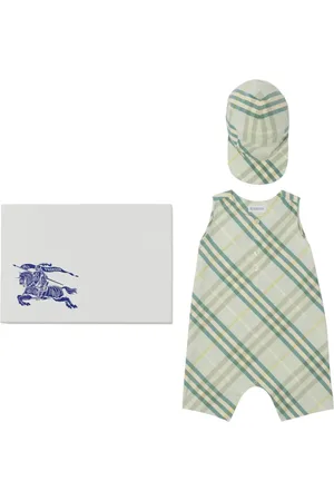 Burberry Check Strampler-Set