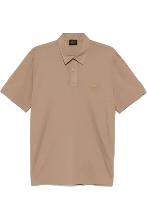 BRIONI Poloshirt mit Logo-Stickerei