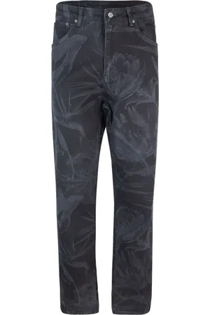Daily paper Gerade Jeans mit Blumen-Print