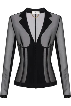 Elisabetta Franchi Jacke aus Tüll