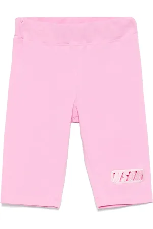 Msgm Shorts mit Logo-Stickerei