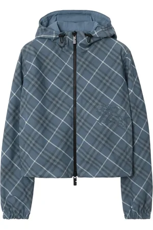 Burberry Wendbare Cropped-Jacke mit Check