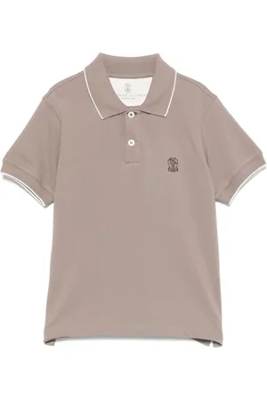 Brunello Cucinelli Poloshirt aus Pikee