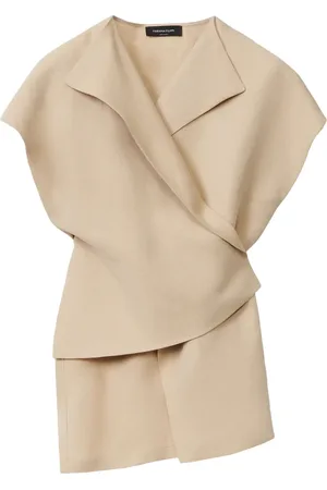 Fabiana Filippi Bluse im Wickelstil