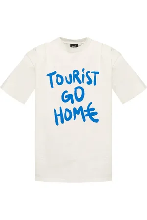44 Label Group T-Shirt mit Slogan-Print