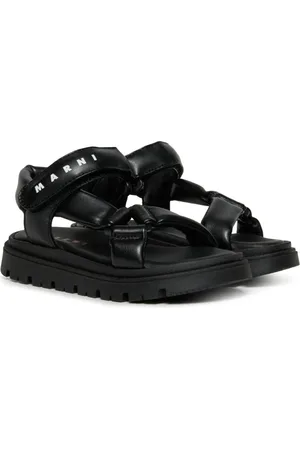 Marni Sandalen mit Logo-Print
