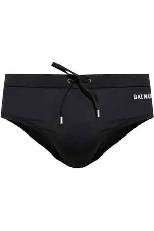 Balmain Badehose mit Logo-Stickerei