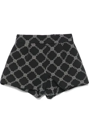 Elisabetta Franchi Shorts mit Logo-Print