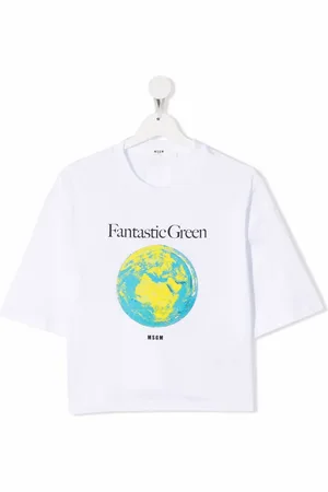 Msgm TEEN T-Shirt mit grafischem Print