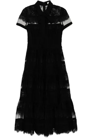Elie saab Midikleid aus Spitze