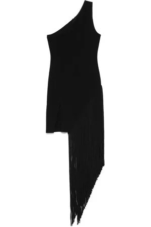 DAVID KOMA Minikleid mit Fransen