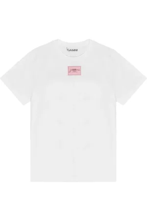 Ganni T-Shirt mit grafischem Print