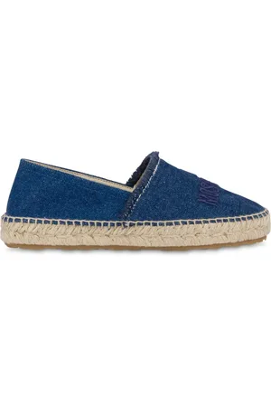 Moschino Espadrilles mit Logo-Stickerei