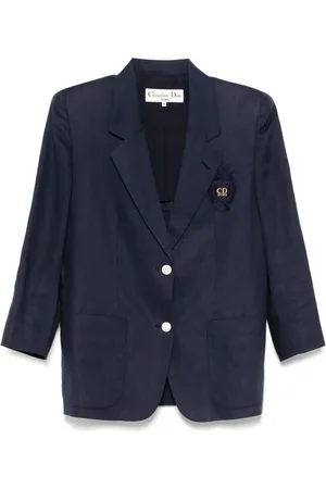 Dior 1990 einreihige Jacke