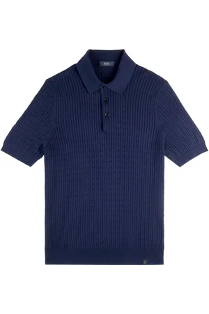 FAY Gestricktes Poloshirt