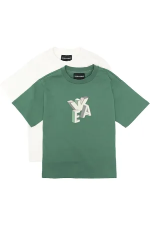 Emporio Armani Set aus zwei T-Shirts mit Logo-Print