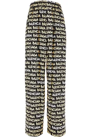 Balenciaga Hose mit Logo-Print