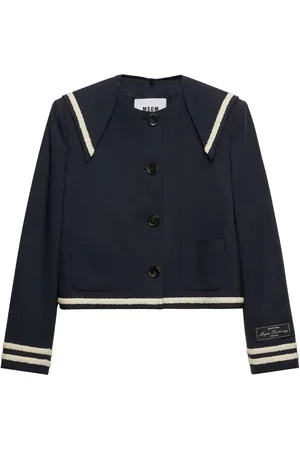 Msgm Jacke mit Kontrastpaspeln