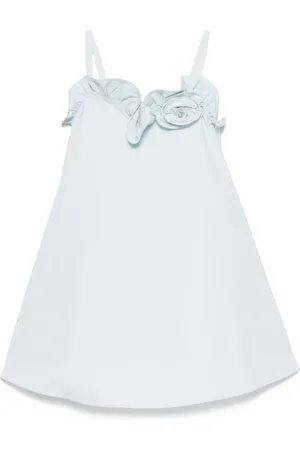 Elisabetta Franchi Kleid mit Blumenapplikation