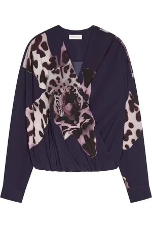 DRIES VAN NOTEN Drapierte Bluse